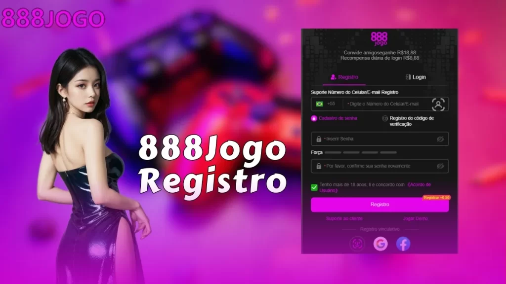 Banner 888Jogo Registro
